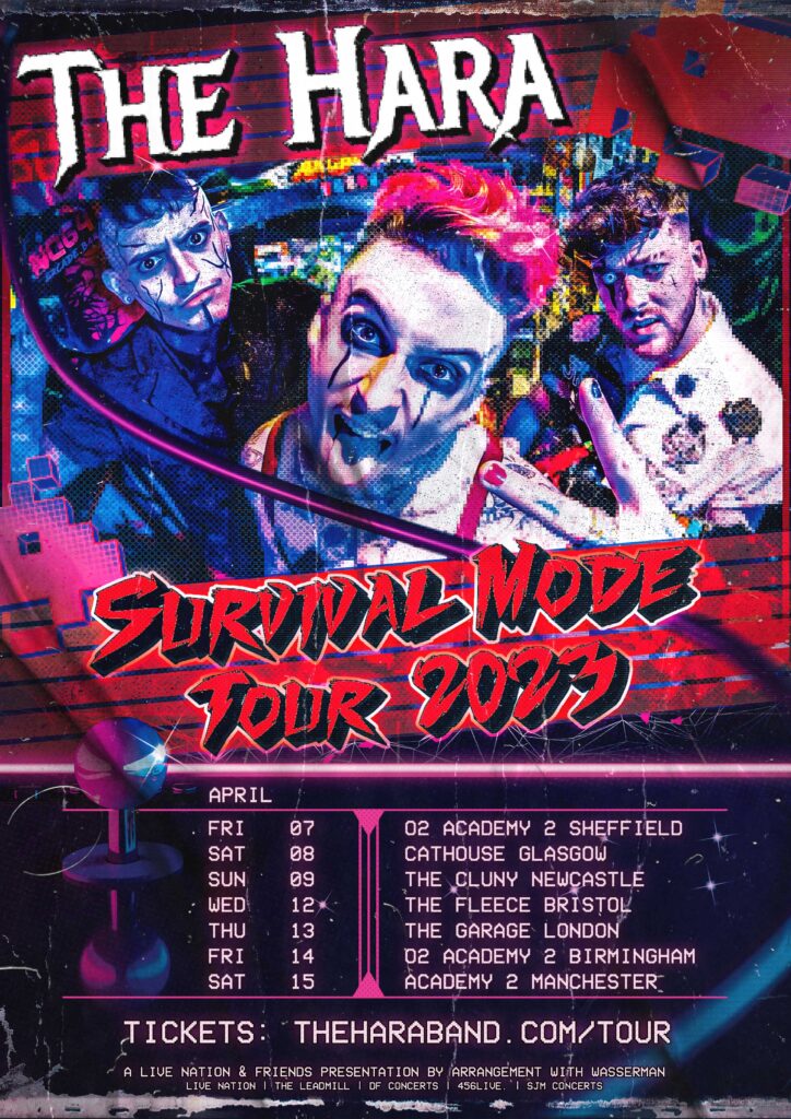 THE HARA SURVIVAL MODE TOUR POSTER