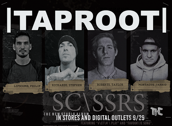 Taproot Announces Release Of 7th Studio Album ‘SC\SSRS’