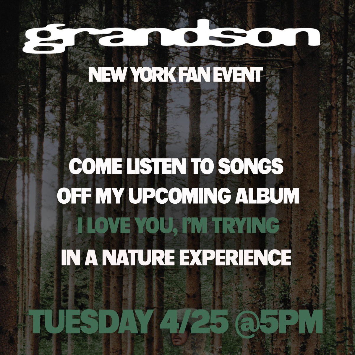 Thoughts On grandson and His ILYIT Listening Event in New York City