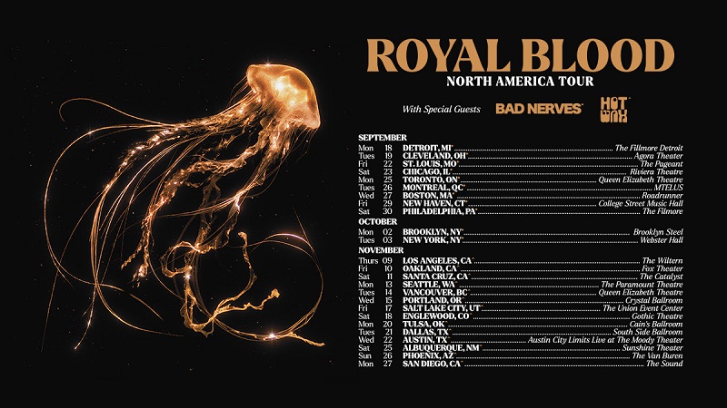 royal blood tour support