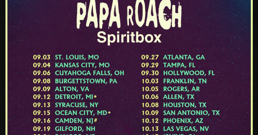 The Revolutions Live Tour: Find Shinedown, Papa Roach & Spiritbox in a City Near You.